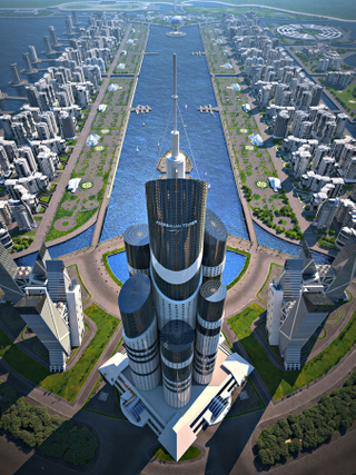 Illustration for article titled If These Proposed Skyscrapers Are Ever Built, Cities Will Be Insane